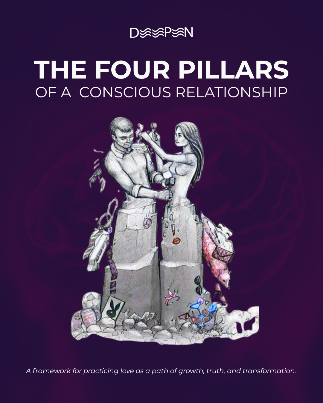 The Four Pillars of a Conscious Relationship — Free Guide